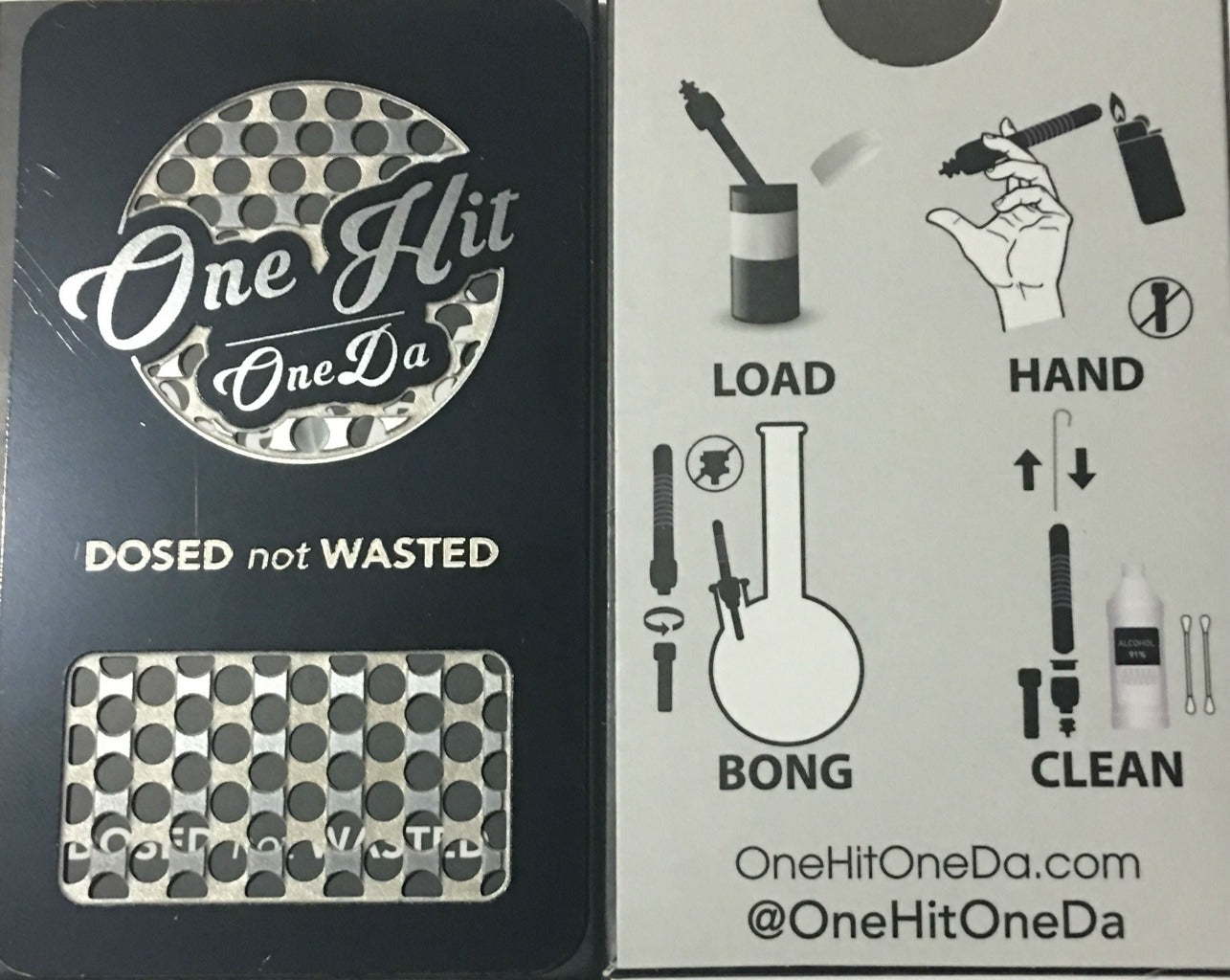 Stainless Steel Pocket GrinDa Card