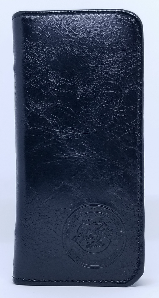 OneHitOneDa Embossed Black Leather DaGoBag Odor Blocking Wallet