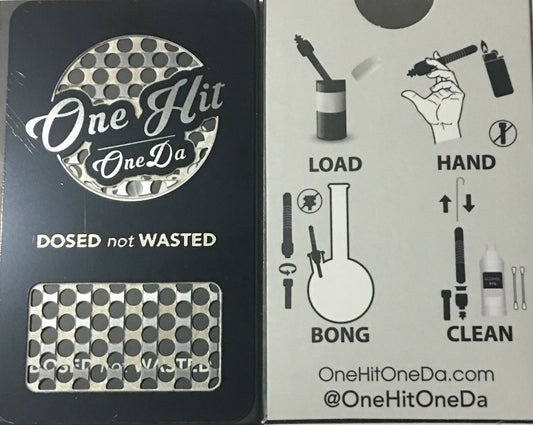 Stainless Steel Pocket GrinDa Card