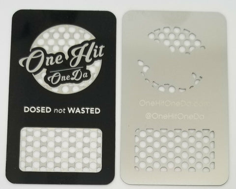 Image of Steel GrinDa Card Portable Grinder For Legal Hemp CBD